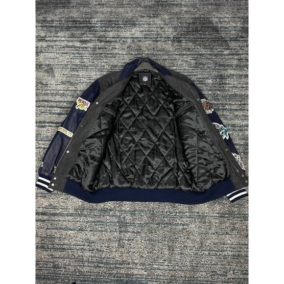 Dallas Cowboys Súper Bowl Champions Varsity Jacket Size L NFL - Picture 6 of 16